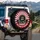 1776 We The People Distressed Flag - USA 250th Anniversary Patriotic Gift for Veterans Spare Tire Cover - 3