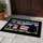 Black Flag Patriotic Silhouettes 1776 - USA 250th Anniversary Military Veteran Tribute Gift Doormat - 5