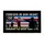 Black Flag Patriotic Silhouettes 1776 - USA 250th Anniversary Military Veteran Tribute Gift Doormat - 3