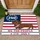 Dachshund American Flag 250th Anniversary 1776-2026 We The People Patriotic Art Doormat - 1