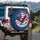 Bald Eagle American Flag 1776-2026 - USA 250th Anniversary Freedom 13 Stars Spare Tire Cover - 5