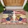 Labrador Dogs American Flag Cross - USA 250th Anniversary Faith & Freedom (1776-2026) Doormat - 1