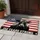 Black Angus Cow Distressed American Flag 1776-2026 - USA 250 Years Strong Patriotic Doormat - 5