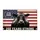 Black Angus Cow Distressed American Flag 1776-2026 - USA 250 Years Strong Patriotic Doormat - 3