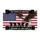Bald Eagle American Flag Soldiers 1776-2026 - 250 Years of Freedom Honoring Service Doormat - 3