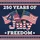 4th of July 250 Years Freedom Flag 1776-2026 Patriotic - USA Independence Day Gift for Veterans Doormat - 7