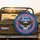 Bald Eagle American Flag Cross 1776-2026 - USA 250th Anniversary Patriotic Gift for Veterans Spare Tire Cover - 4