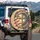 Patriotic Rustic Cross American Flag 1776-2026 - USA 250th Anniversary One Nation Under God Spare Tire Cover - 5