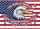 Bald Eagle American Flag USA Map - 250 Years of America 1776-2026 Patriotic Art Doormat - 7