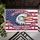 Bald Eagle American Flag USA Map - 250 Years of America 1776-2026 Patriotic Art Doormat - 6