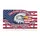 Bald Eagle American Flag USA Map - 250 Years of America 1776-2026 Patriotic Art Doormat - 3