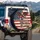 Bald Eagle American Flag Cross with Flowers 1776-2026 - USA 250th Anniversary Gift Spare Tire Cover - 5