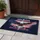 Bald Eagle American Flag Cross 1776-2026 - God Bless America 250th Anniversary Heritage Doormat - 5
