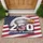 Bald Eagle American Flag 1776-2026 - USA 250th Anniversary Independence Day Veterans Doormat - 1