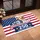 Yellow Labrador American Flag 1776-2026 - USA 250 Years of Freedom Celebration Doormat - 4