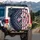 Crossed Flags 250 Years 1776-2026 - USA 250th Anniversary Patriotic Veteran Gift Spare Tire Cover - 5