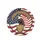 Bald Eagle American Flag 1776-2026 - USA 250 Years of Freedom Gift for Dad Spare Tire Cover - 3