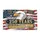 Bald Eagle American Flag 1776-2026 - USA 250th Anniversary Independence Day Gift for Veterans Doormat - 3