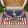 Bald Eagle American Flag 1776-2026 Christian Cross - USA 250th Anniversary Patriotic Doormat - 1