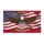 Bald Eagle American Flag 1776-2026 - USA 250th Anniversary Freedom Day Heritage Doormat - 3