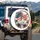Rustic Cross American Flag, One Nation Under God - USA 250th Anniversary 1776-2026 Spare Tire Cover - 5