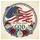 Rustic Cross American Flag, One Nation Under God - USA 250th Anniversary 1776-2026 Spare Tire Cover - 6