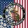 Soldier Kneeling Cross Flag - America 250th Anniversary 1776-2026 - Honor The Fallen Spare Tire Cover - 6
