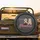 Distressed USA Freedom 1776 Patriotic Art - Independence Day Gift for Dad & Veterans Spare Tire Cover - 4