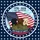 Labrador Puppies American Flag Military Crate 250th Anniversary 1776-2026 Patriotic Spare Tire Cover - 6