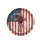 Bald Eagle Cross American Flag 1776-2026 - USA 250th Anniversary Patriotic Heritage Spare Tire Cover - 4