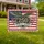 Bald Eagle American Flag 250th Anniversary - USA 1776-2026 Years of Freedom Yard Sign - 1