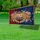 250 Years of Freedom 1776-2026 American Flag Laurel Bunting Gold Border - USA 250th Anniversary Yard Sign - 4