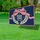 USA 250 Patriotic Wreath Bow 1776-2026 - America's 250th Anniversary Independence Day Yard Sign - 4