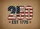 USA 250th Anniversary Distressed Flag Art - Colossal '250' & EST 1776 Patriotic Yard Sign - 6