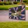 Bald Eagle 1776-2026 Flag Stripes USA 250th Anniversary Patriotic Commemorative Art Yard Sign - 3