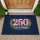 Patriotic USA 250th Anniversary 1776-2026 Freedom Emblem Laurel Wreath Banner Art Doormat - 1