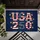 USA 250 Patriotic Stripes Stars - America's 250th Anniversary Heritage 1776-2026 Doormat - 6