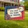 Bald Eagle 1776-2026 USA 250th Anniversary Freedom Patriotic Ribbons American Yard Sign - 1