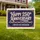 Happy 250th Anniversary United in Freedom Patriotic Bunting 1776-2026 Gold Star Yard Sign - 1