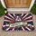 Bold Patriotic Bulldog 1776-2026 - USA 250th Anniversary Independence Day Flag Doormat - 1