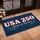 USA 250 Years of Freedom Laurel Wreaths - America 250th Anniversary Gift for Veterans Doormat - 4