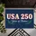 USA 250 Years of Freedom Laurel Wreaths - America 250th Anniversary Gift for Veterans Doormat - 6