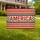 Bold AMERICA Text Stripes Stars - USA 250th Anniversary (1776-2026) American Patriot Design Yard Sign - 1