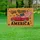Vintage Red Truck American Flag God Bless America - USA 250th Anniversary (1776-2026) Yard Sign - 5