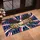 Bald Eagle 1776-2026 Flag Stripes USA 250th Anniversary Patriotic Commemorative Art Doormat - 4