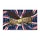 Bald Eagle 1776-2026 Flag Stripes USA 250th Anniversary Patriotic Commemorative Art Doormat - 3