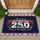 America 250 Years 1776-2026 Laurel Wreath Flag Stripes - USA Anniversary Decor Doormat - 1