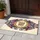 USA 250th Anniversary 1776-2026 Patriotic Emblem Scrollwork Stars Red White Blue Doormat - 5