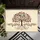 Tree of Liberty 1776-2026 Patriotic Red White Blue Gold Stars - USA 250th Anniversary Doormat - 6
