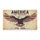 Bald Eagle American Flag 1776-2026 - USA 250th Anniversary Independence Day Gift for Veterans Doormat - 3